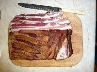 How to make your own smoked or unsmoked bacon  @ www.jamesandtracy.co.uk