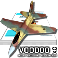 Download the building instructions for the Voodoo QX 4ch micro RC slope soarer